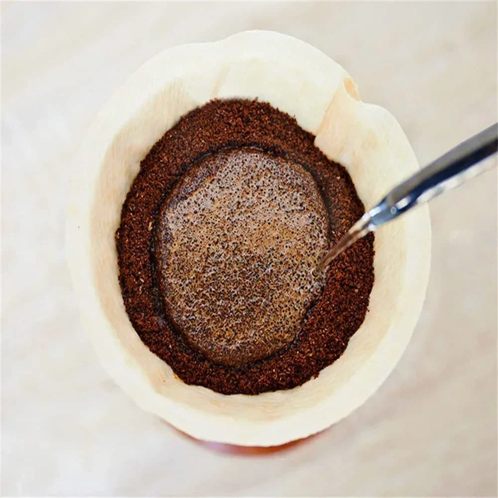 Бумажные кофейные фильтры V60 конусообразные одноразовые (40/100 шт.)