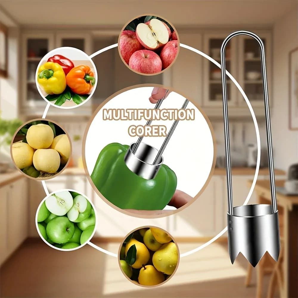 Нож для удаления сердцевины из нержавеющей стали (1/2/3 шт.)