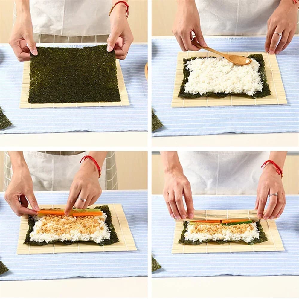 Бамбуковый коврик для приготовления суши и роллов (макису)